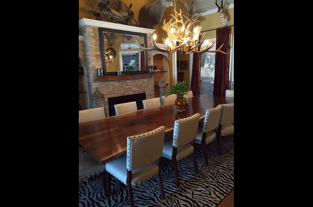 Live Edge Dining Table Customer Review Odessa TX