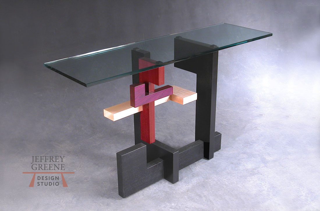 Solid State Glass Top Console