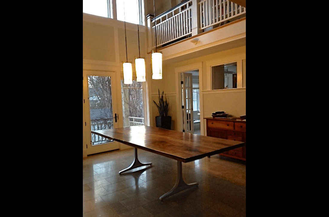 Live Edge Dining Table Customer Review Newton MA