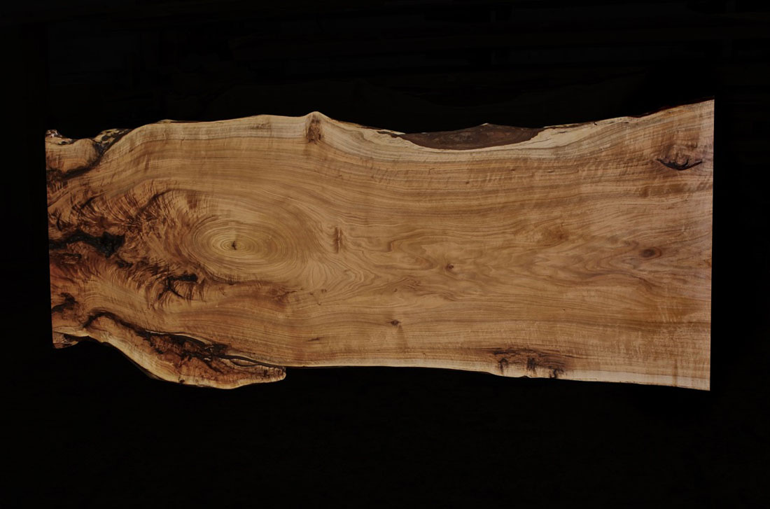 Live Edge Single Butternut Slab 7BN1