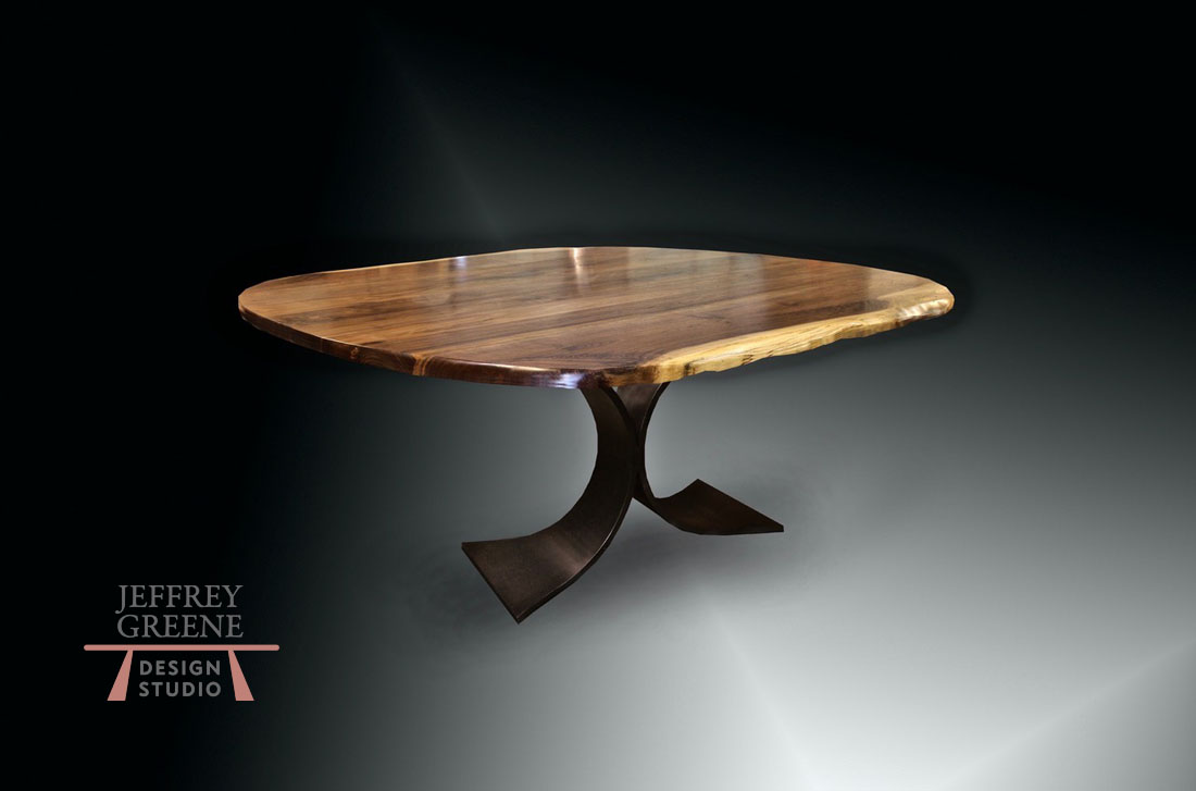 Live Edge Dining Table Customer Review Summerville South Carolina by Jeffrey Greene