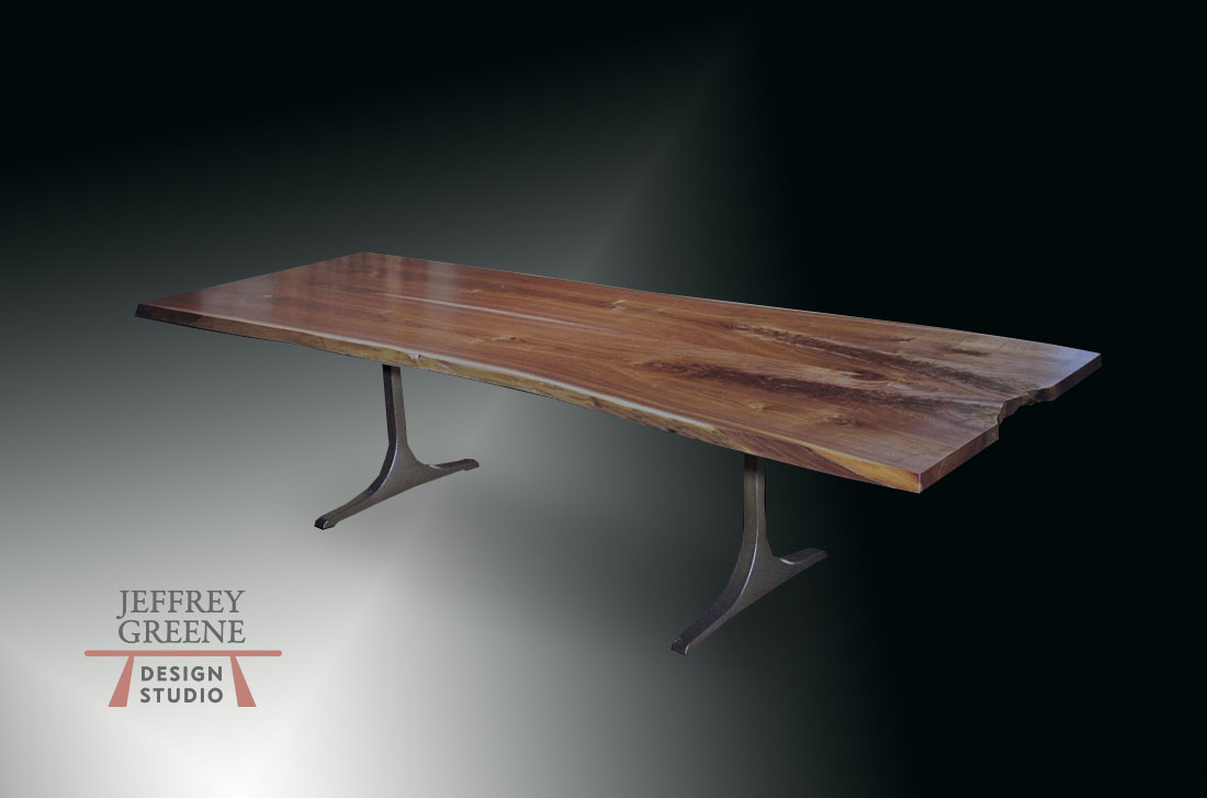 Live Edge Dining Table Customer Review Nashville TN by Jeffrey Greene