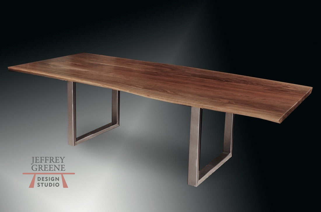 Live Edge Dining Table Customer Review Newport Beach by Jeffrey Greene